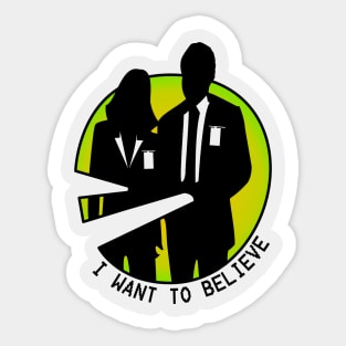 i want to believe Sticker